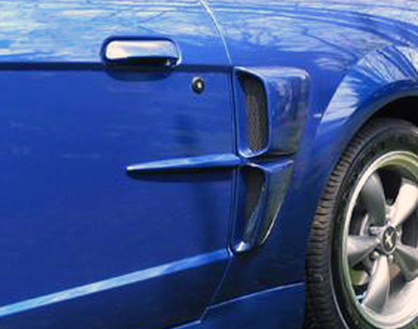 Enhance Your 1999 - 2004 Ford Mustang with Duraflex CVX Side Scoop Set of 2