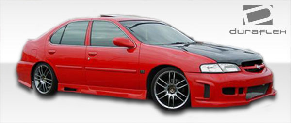 Upgrade Your 1998 - 2001 Nissan Altima with Duraflex Spyder One - Piece Front Bumper Cover