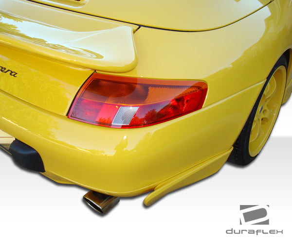 Upgrade Your 1999 - 2001 Porsche 911 Carrera 996 with Duraflex GT - 3 Look Rear Bumper Extensions (Non - Turbo) - 2 Piece Set