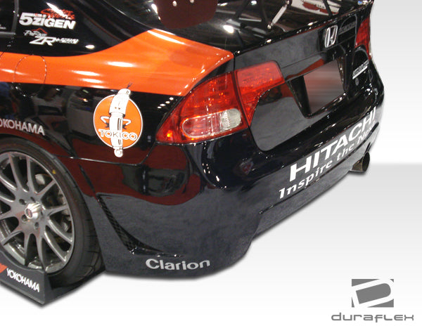 Upgrade Your 2006 - 2011 Honda Civic 4DR with Duraflex B - 2 Rear Bumper Cover!