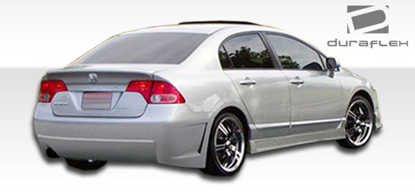 Upgrade Your 2006 - 2011 Honda Civic 4DR with Duraflex B - 2 Rear Bumper Cover!