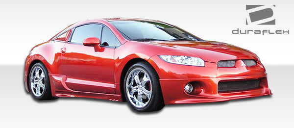 Revamp Your 2006 - 2012 Mitsubishi Eclipse with Duraflex Racer 2 - Piece Side Skirts Rocker Panels!