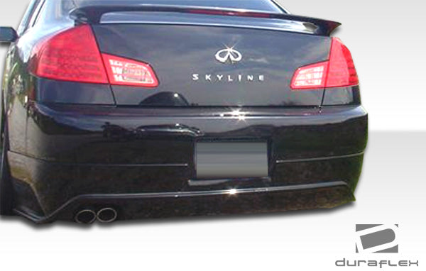 Revamp Your 2003 - 2004 Infiniti G35 Sedan with Duraflex Sigma Rear Lip Under Spoiler Air Dam!