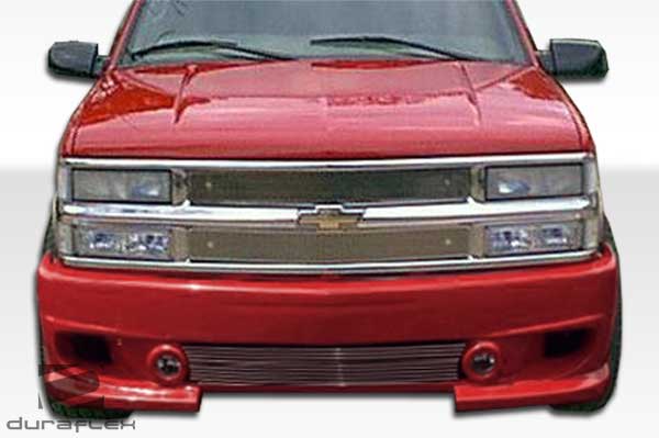 Transform Your Ride! 1988 - 1999 Chevrolet GMC C/K Series Pickup, 1992 - 1999 Tahoe Yukon Suburban Duraflex Phantom Front Bumper Cover