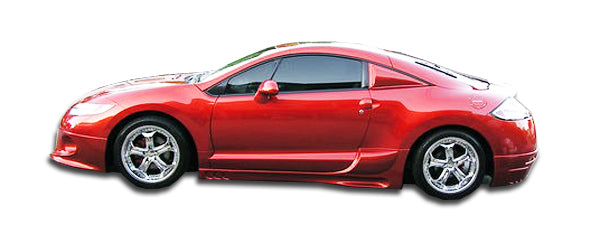 Revamp Your 2006 - 2012 Mitsubishi Eclipse with Duraflex Racer 2 - Piece Side Skirts Rocker Panels!
