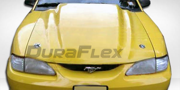 Get Your 1994 - 1998 Ford Mustang an Eye - Catching Duraflex 3 Cowl Hood (1 Piece)!