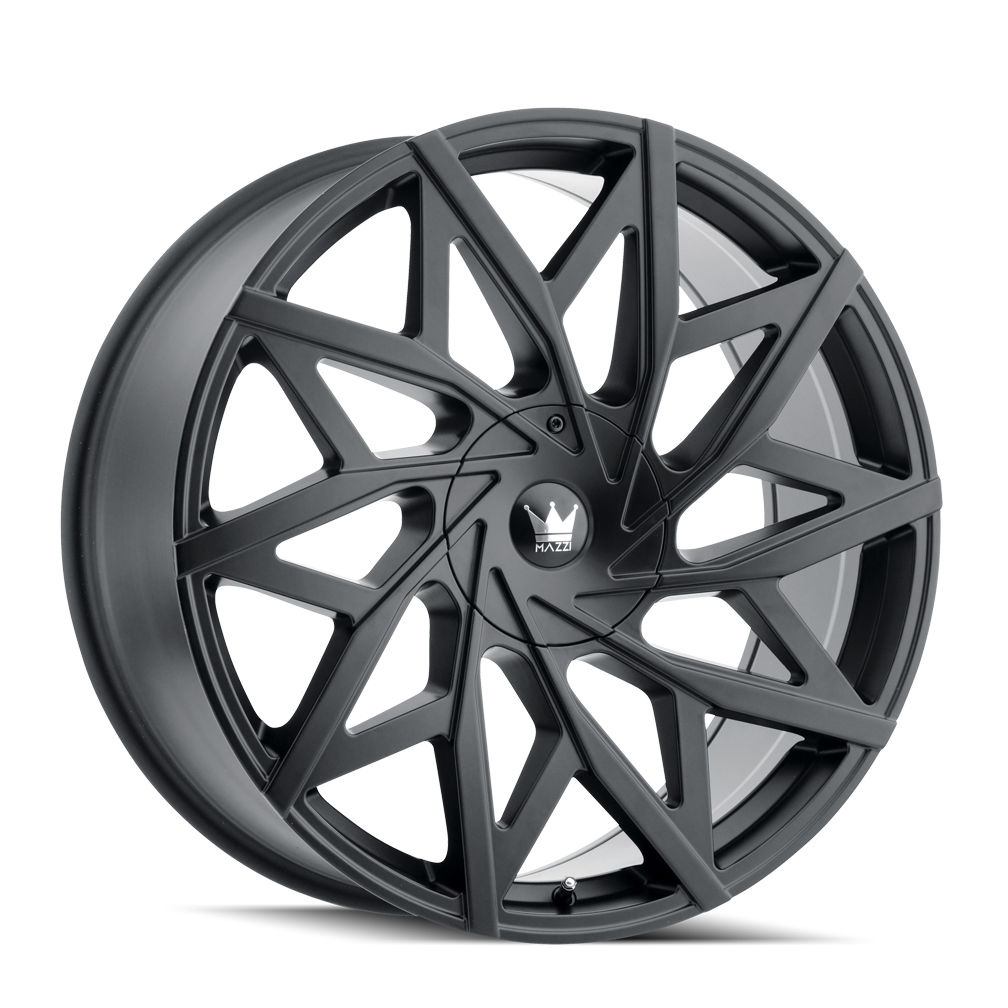Mazzi Big Easy Wheels - 18x8 Matte Black, Perfect for Your Ride!