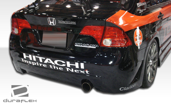 Upgrade Your 2006 - 2011 Honda Civic 4DR with Duraflex B - 2 Rear Bumper Cover!