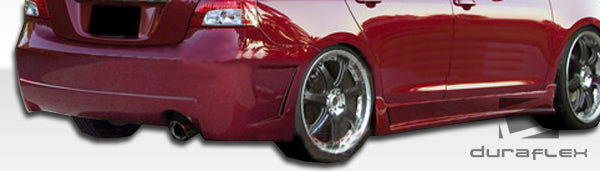 Upgrade Your 2007 - 2011 Toyota Yaris 4DR with Duraflex B - 2 Side Skirts Rocker Panels (2 Piece Set)