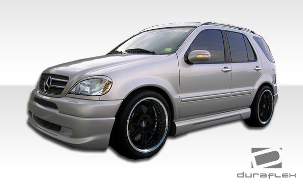 Upgrade Your 1998 - 2001 Mercedes ML Class W163 with Duraflex W - 1 Front Lip Under Spoiler Air Dam!