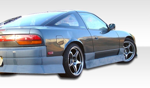 Upgrade Your 1989 - 1994 Nissan 240SX S13 with Duraflex Type U Side Skirts Rocker Panels - 2 Piece Set