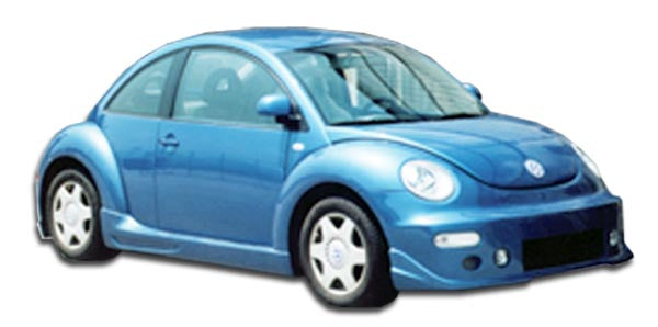 Upgrade Your 1998 - 2005 Volkswagen Beetle with Duraflex JDM Buddy Side Skirts Rocker Panels - 2 Piece Set!